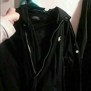 Black Ralph Lauren coat